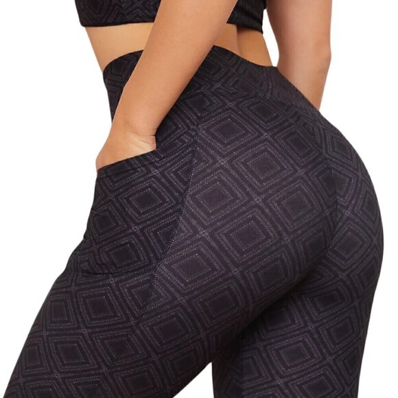Wolven Summit Crossover Pocket Leggings S - Yoga, Tights, Activewear, Diamond - Picture 2 of 8
